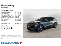 Gebraucht Audi Q6 e-tron S-Line 185 kW (252 PS) 2025 Grau SUV
