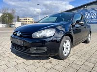 Gebraucht VW Golf VI Trendline 86 PS (63 kW) 2011 Schwarz Kleinwagen
