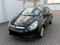 Gebraucht Opel Corsa Edition 69 PS (50 kW) 2010 Schwarz Kleinwagen