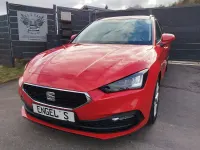 Gebraucht Seat Leon 116 PS (85 kW) 2021 Rot Limousine