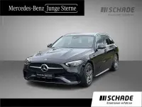 Gebraucht Mercedes C220 AMG line 200 PS (147 kW) 2022 Schwarz Limousine