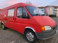 Gebraucht Ford Transit 76 PS (55 kW) 1998 Rot Van