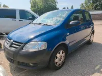 Gebraucht VW Fox 55 PS (40 kW) 2009 Blau Kleinwagen