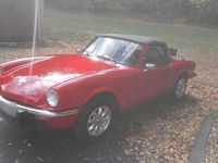 Gebraucht Triumph Spitfire 69 PS (50 kW) 1979 Rot Cabrio