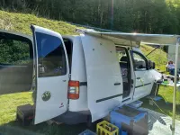 Gebraucht VW Caddy 105 PS (77 kW) 2007 Weiß Van / Kleinbus