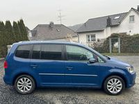 Gebraucht VW Touran Highline 170 PS (125 kW) 2012 Blau Van / Kleinbus