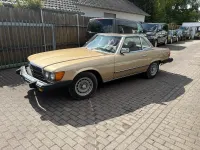 Gebraucht Mercedes SL380 204 PS (150 kW) 1983 Gold Cabrio