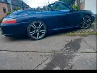 Gebraucht Porsche 996 320 PS (235 kW) 2002 Blau Cabrio