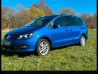 Gebraucht VW Sharan 220 PS (161 kW) 2019 Blau Van / Kleinbus