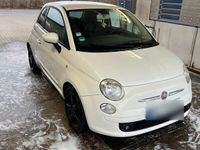 gebraucht Fiat 500 1,2 8V Teilleder, weiß, super Zustand