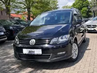 Gebraucht VW Sharan Comfortline 150 PS (110 kW) 2019 Schwarz Van / Kleinbus