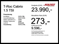 Gebraucht VW T-Roc Cabriolet 150 PS (110 kW) 2021 Smoke grey Cabrio