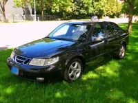 Gebraucht Saab 9-5 185 PS (136 kW) 2002 Schwarz Limousine