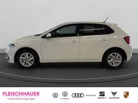 Gebraucht VW Polo Style 95 PS (69 kW) 2023 Weiss Kleinwagen