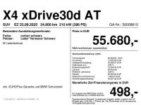 Gebraucht BMW X4 Performance 286 PS (210 kW) 2025 Schwarz SUV