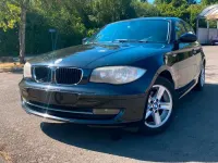 Gebraucht BMW 116 122 PS (89 kW) 2008 Schwarz Kleinwagen
