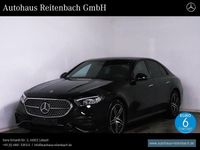 Gebraucht Mercedes E200 AMG 204 PS (150 kW) 2024 Lack obsidianschwarz Limousine