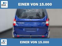 Gebraucht Ford Tourneo Courier Titanium 101 PS (74 kW) 2018 Blau metallic Van / Kleinbus