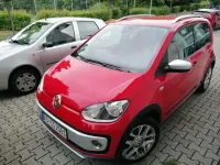 Gebraucht VW cross up! 75 PS (55 kW) 2016 Rot Kleinwagen