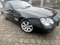 Gebraucht Mercedes SL500 306 PS (225 kW) 2002 Schwarz Cabrio