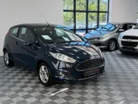 Gebraucht Ford Fiesta Titanium 101 PS (74 kW) 2014 Blau Kleinwagen