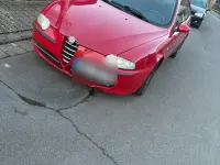 Gebraucht Alfa Romeo 147 122 PS (89 kW) 2003 Rot Kleinwagen