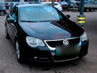 Gebraucht VW Eos 122 PS (89 kW) 2009 Schwarz Cabrio
