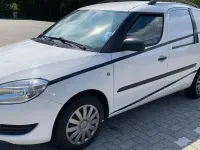 Gebraucht Skoda Roomster 90 PS (66 kW) 2014 Weiß Van / Kleinbus