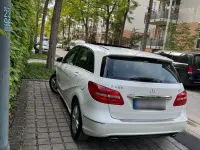 Gebraucht Mercedes B220 170 PS (125 kW) 2013 Weiß Kleinwagen