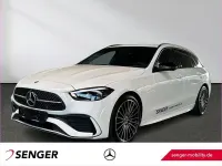 Gebraucht Mercedes C220 AMG line 197 PS (144 kW) 2026 Lack hightechsilber Kombi