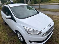 Gebraucht Ford C-MAX Titanium 125 PS (91 kW) 2018 Weiß Van / Kleinbus