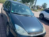 Gebraucht Ford Focus Ghia 115 PS (84 kW) 2002 Blau Kleinwagen