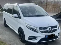 Gebraucht Mercedes V220 AMG line 190 PS (139 kW) 2019 Weiß Van / Kleinbus