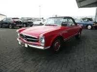 Gebraucht Mercedes 230 150 PS (110 kW) 1964 Rot Cabrio