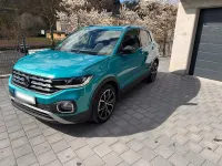 Gebraucht VW T-Cross Style 150 PS (110 kW) 2021 Grün SUV