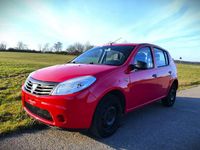 Gebraucht Dacia Sandero 75 PS (55 kW) 2009 Rot Kleinwagen