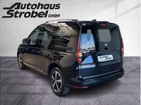 Neu VW Caddy Dark Label 122 PS (89 kW) 2025 Schwarz (deep black perleffekt) Van / Kleinbus