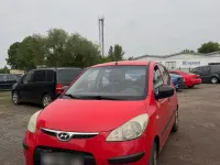 Gebraucht Hyundai i10 75 PS (55 kW) 2009 Rot Kleinwagen