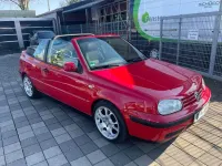 Gebraucht VW Golf Cabriolet 90 PS (66 kW) 1999 Rot Cabrio