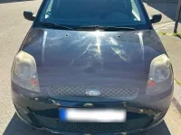 Gebraucht Ford Fiesta Ambiente 60 PS (44 kW) 2008 Blau Kleinwagen