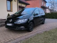 Gebraucht VW Sharan 150 PS (110 kW) 2016 Schwarz Van / Kleinbus