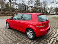 Gebraucht VW Golf VI 80 PS (58 kW) 2009 Rot Kleinwagen