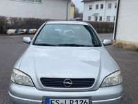 Gebraucht Opel Astra 101 PS (74 kW) 2001 Silber Kleinwagen
