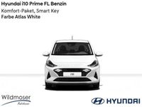 gebraucht Hyundai i10 ❤️ Prime FL Benzin ⏱ 5 Monate Lieferzeit ✔️ mit 3 Zusatz-Paketen