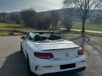 Gebraucht Mercedes C63 AMG AMG 476 PS (350 kW) 2018 Weiß Cabrio