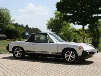 Gebraucht Porsche 914 95 PS (69 kW) 1975 Silber Cabrio