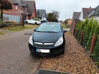Gebraucht Opel Corsa Edition 60 PS (44 kW) 2009 Schwarz Limousine