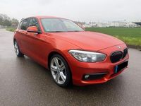 Gebraucht BMW 118 Advantage 136 PS (100 kW) 2017 Orange Kleinwagen