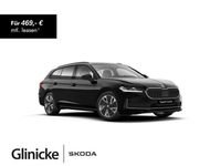 Neu Skoda Superb Selection 150 PS (110 kW) 2026 Ebony schwarz metallic Kombi