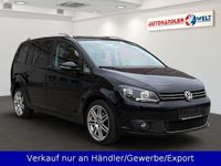 Gebraucht VW Touran Style 105 PS (77 kW) 2012 Schwarz Van / Kleinbus